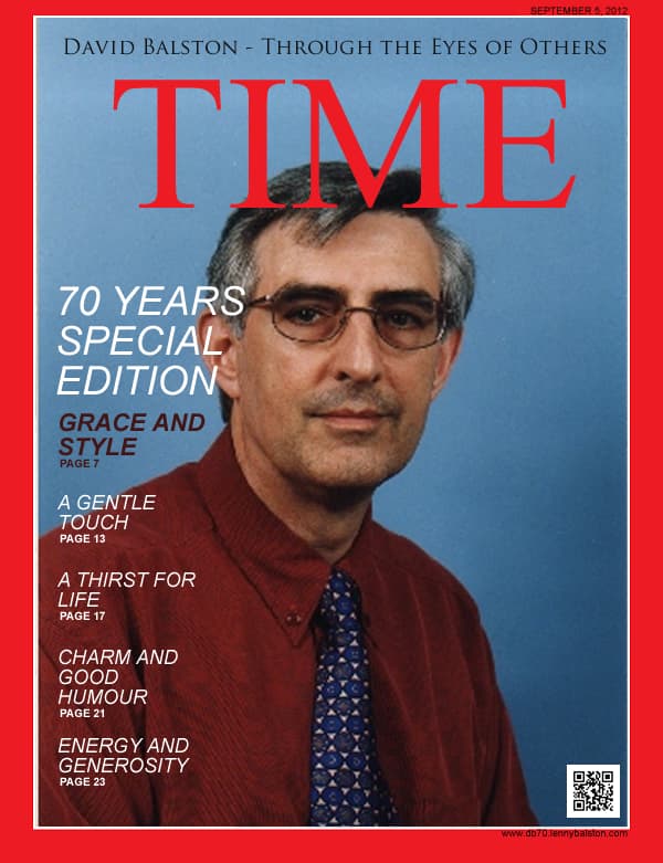 David Balston faux Time cover