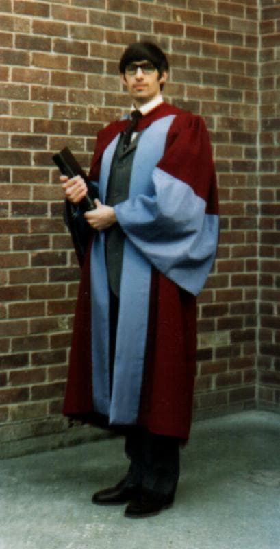 David's PhD graduation, Southampton University