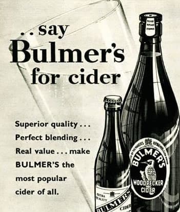 Print advertisement for Bulmer's cider