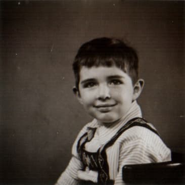 David Balston as a toddler